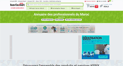 Desktop Screenshot of annuaire-maroc-kerix.com