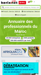 Mobile Screenshot of annuaire-maroc-kerix.com